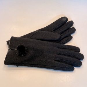 Alaskan Fur Cashmere Gloves